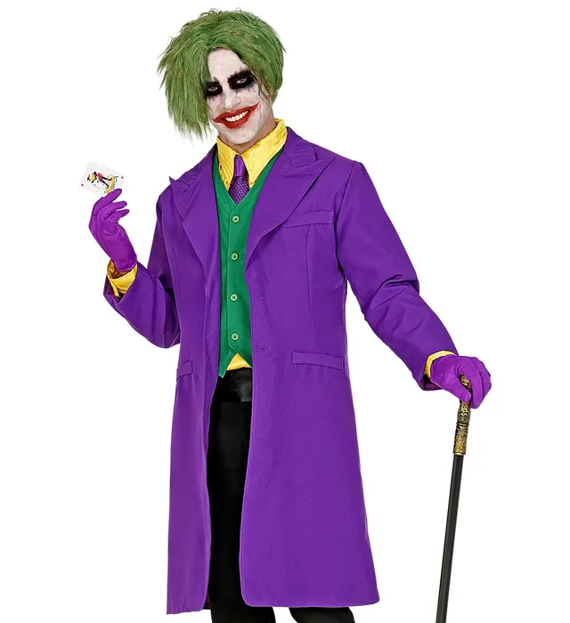 das-kost-mland-herren-joker-clown-kost-m-mehrfarbig-frack-l image 1