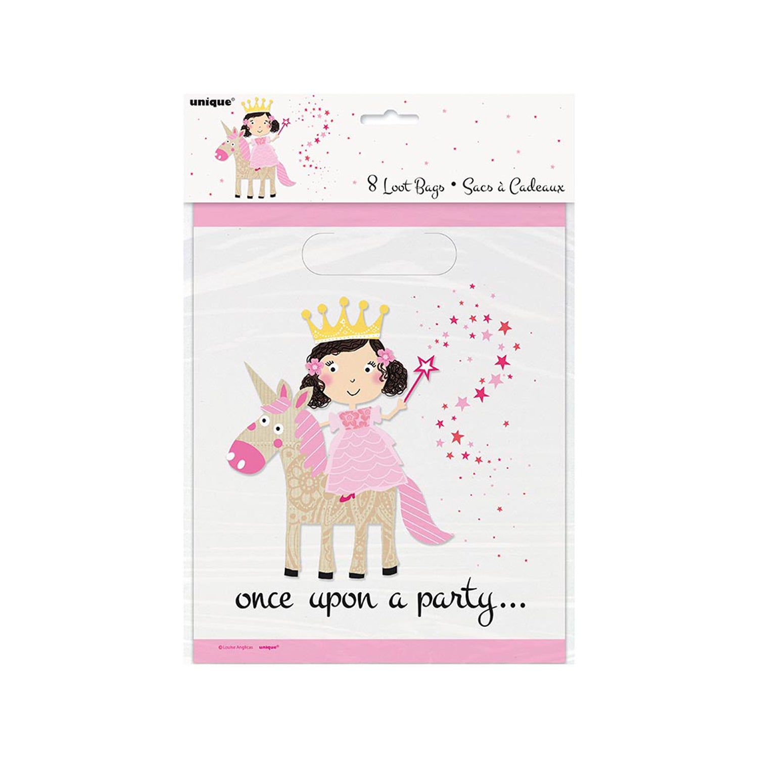 das-kost-mland-geschenkt-te-pvc-prinzessin-einhorn-8-stk image 1