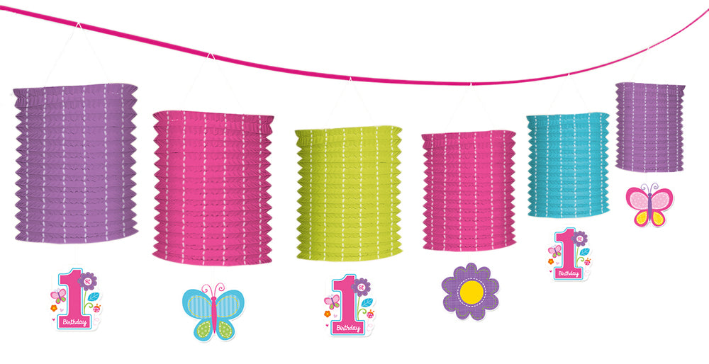 sweet-birthday-girl-dekolaternen-girlande-1-geburtstag-rosa image 1