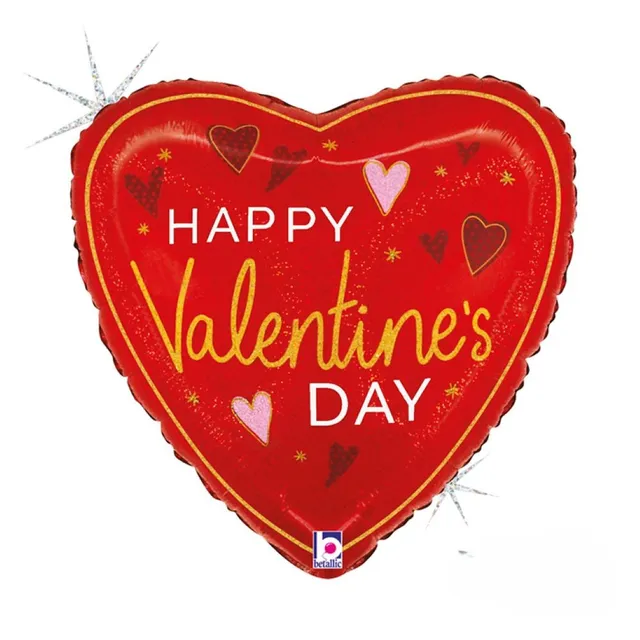 herz-folienballon-happy-valentines-day-rot-46cm image 1