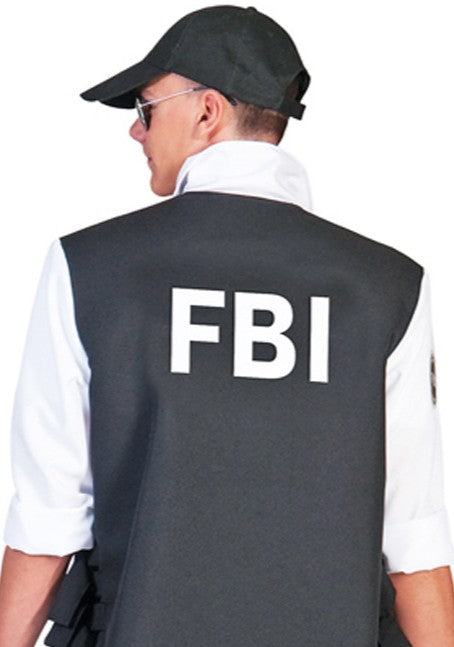 das-kost-mland-accessoires-fbi-polizei-m-tze-cap-schwarz-erwachsene image 3