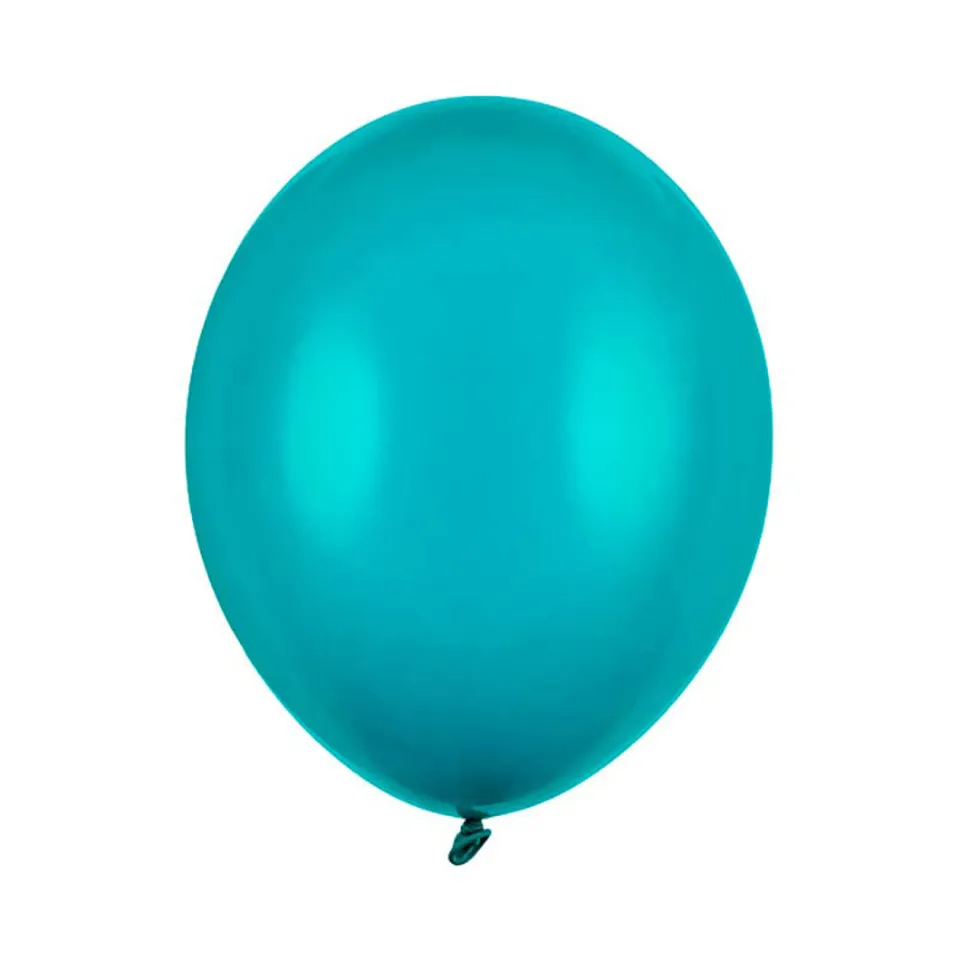 das-kost-mland-uni-pastell-luftballons-t-rkis-30cm-10-stk image 1