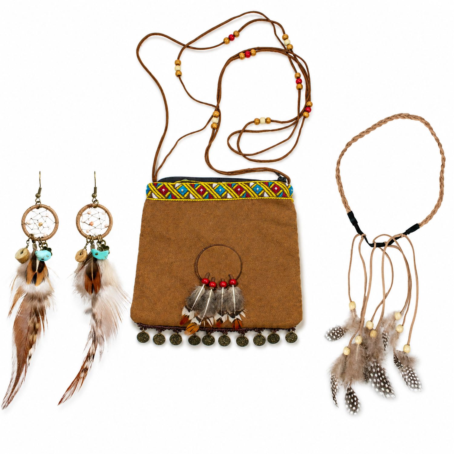 das-kost-mland-hippie-kost-m-set-damen-3-teilig-boho image 2