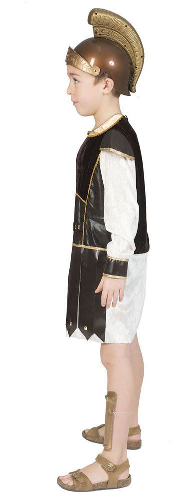 das-kost-mland-jungen-r-mer-gladiator-tunika-kost-m-braun-gold-140 image 3