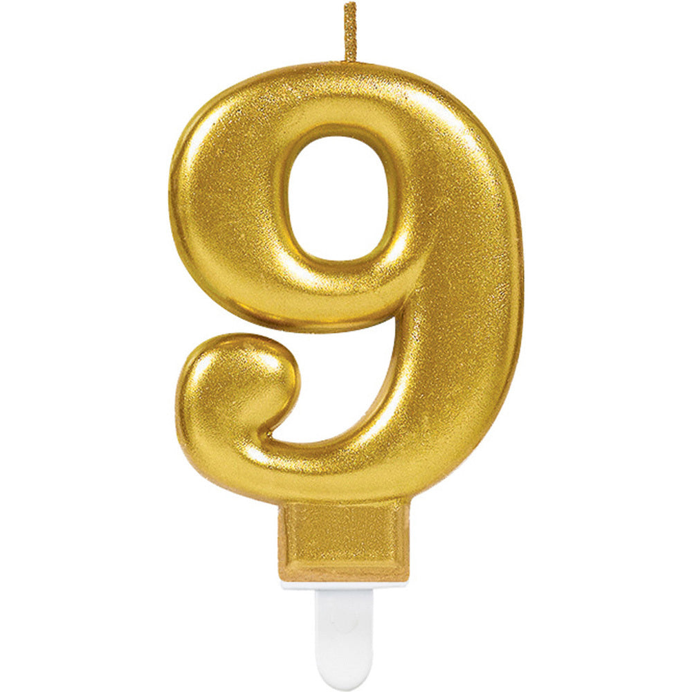 das-kost-mland-dekorationen-zahlenkerze-sparkling-celebrations-gold-zahl-9 image 1