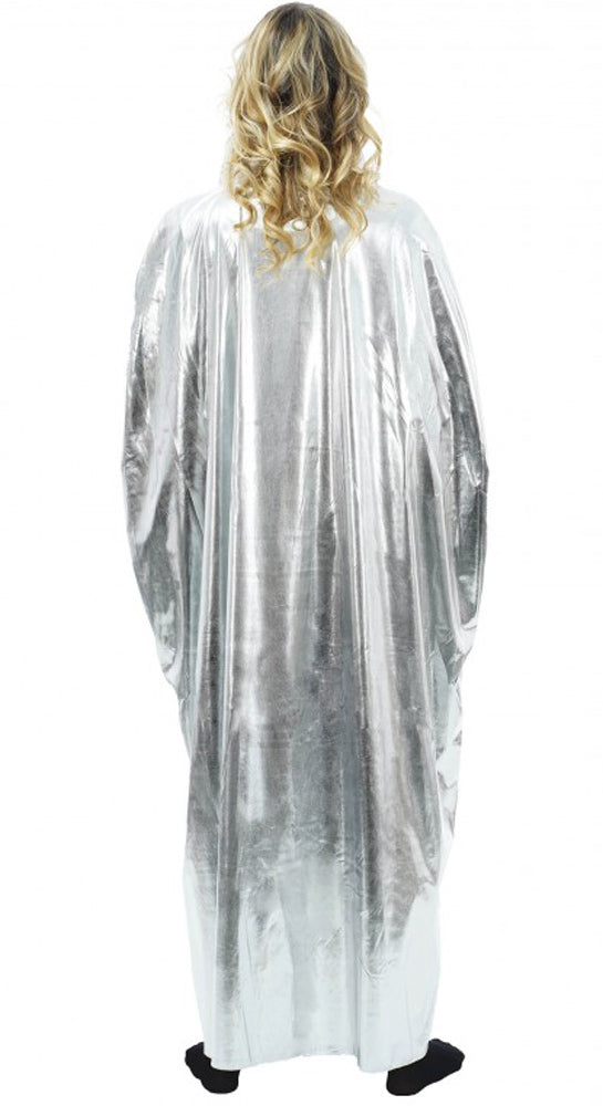 das-kost-mland-herren-metallic-glitzer-umhang-silber-130-cm image 3