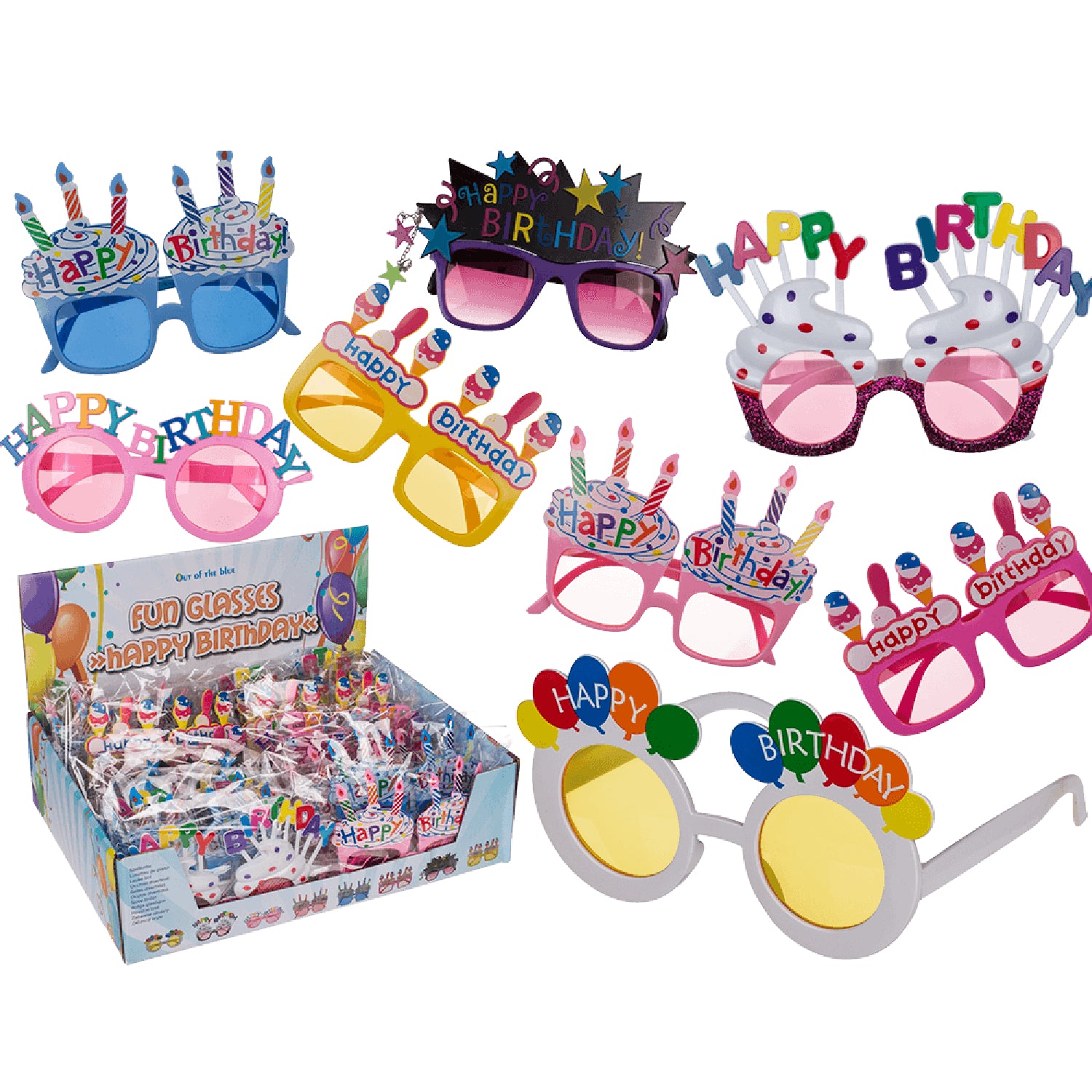 das-kost-mland-accessoires-partybrille-happy-birthday-sortiert image 1