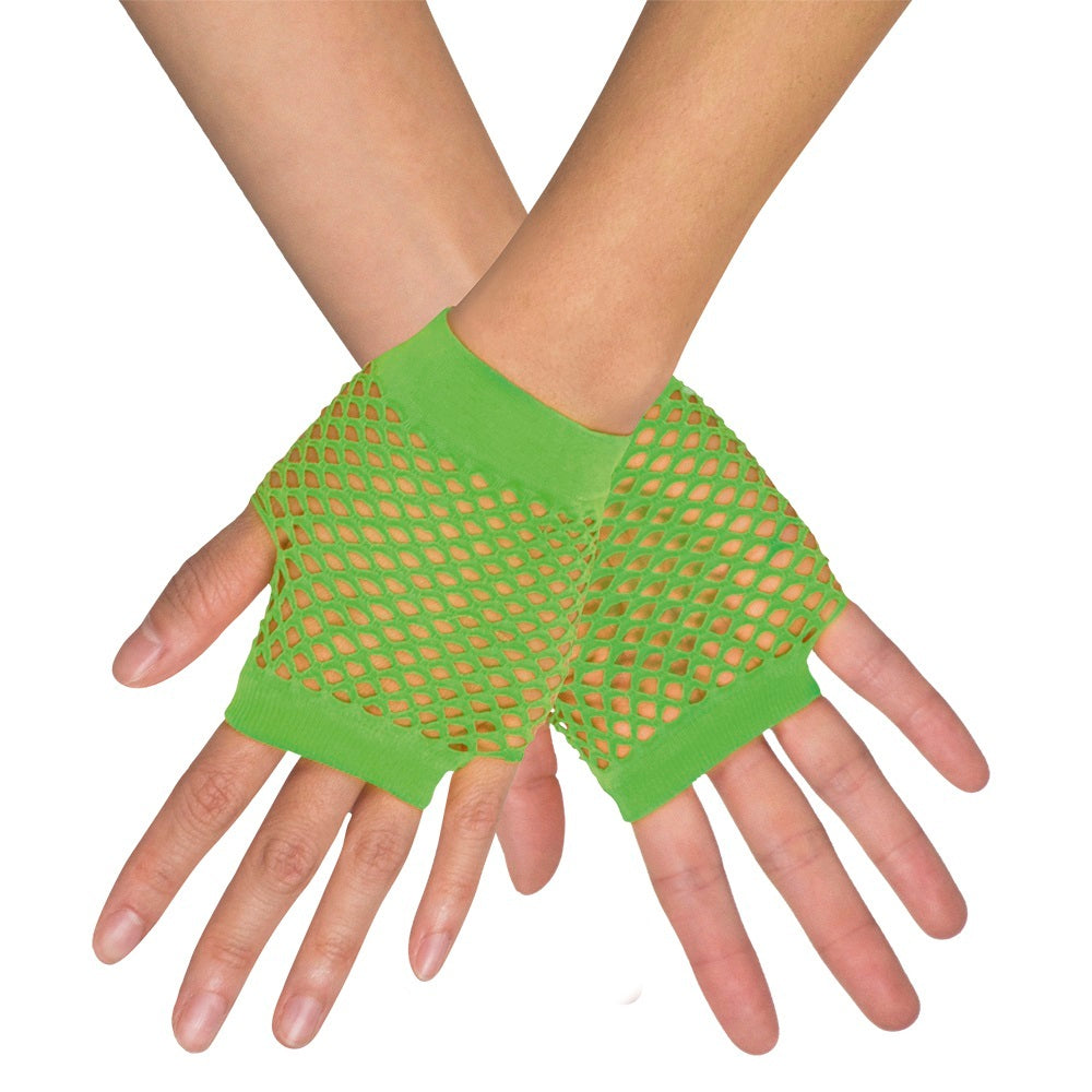 das-kost-mland-new-york-netzhandschuhe-kurz-neon-gr-n image 1