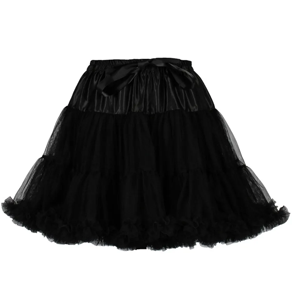 das-kost-mland-cabaret-petticoat-schwarz-damen-unterrock image 1