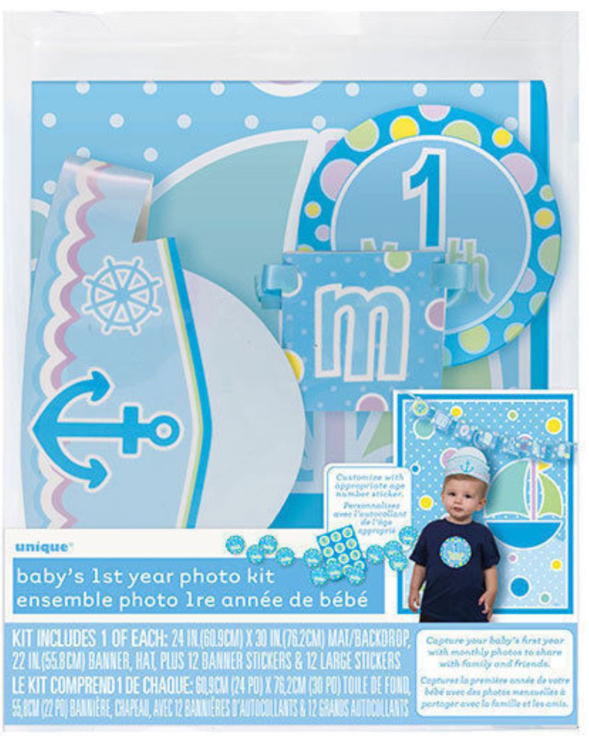 das-kost-mland-foto-props-baby-boy-f-r-1-geburtstag image 1