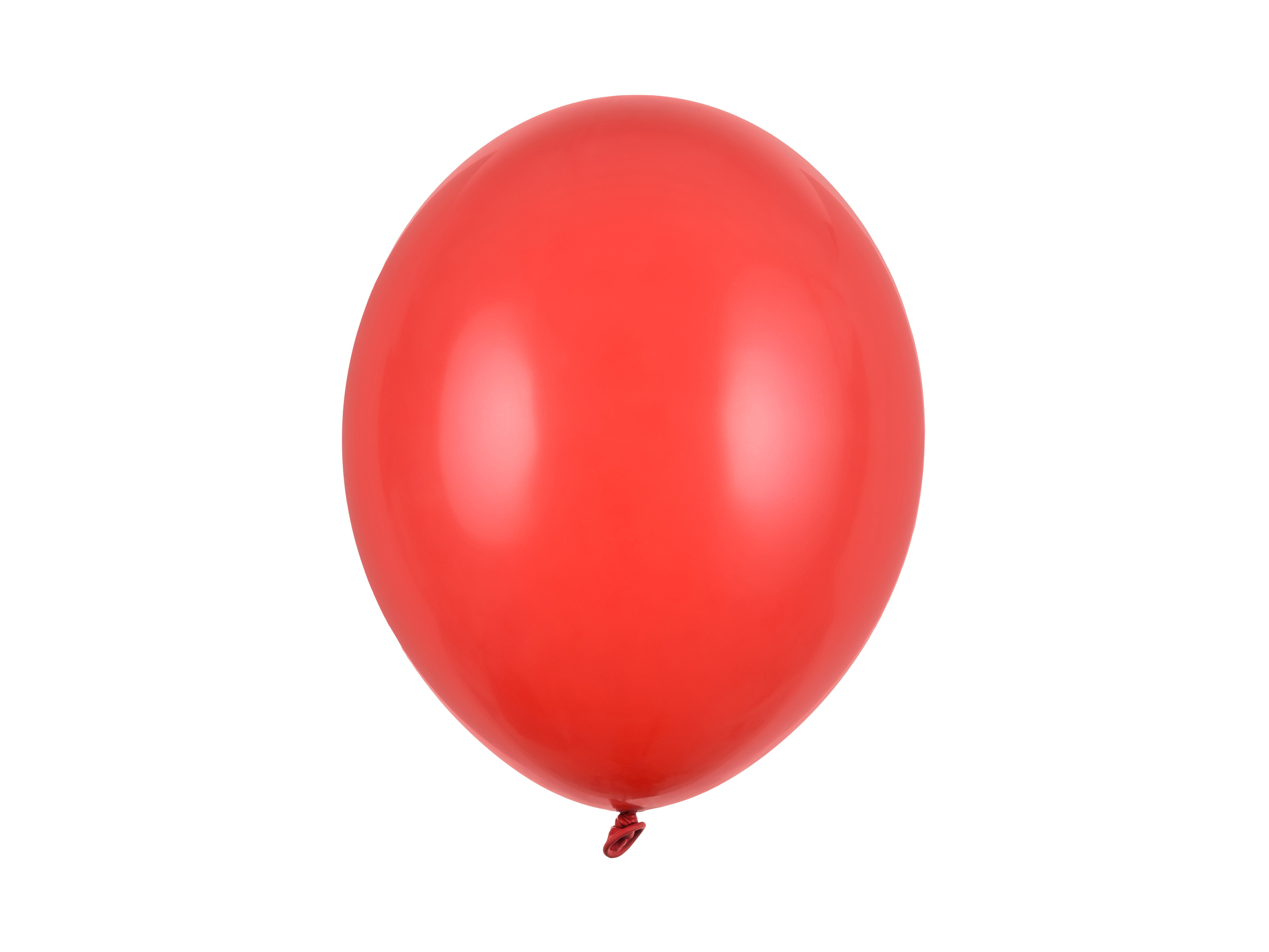 das-kost-mland-dekorationen-luftballon-uni-pastell-rot-30cm-100-stk image 1