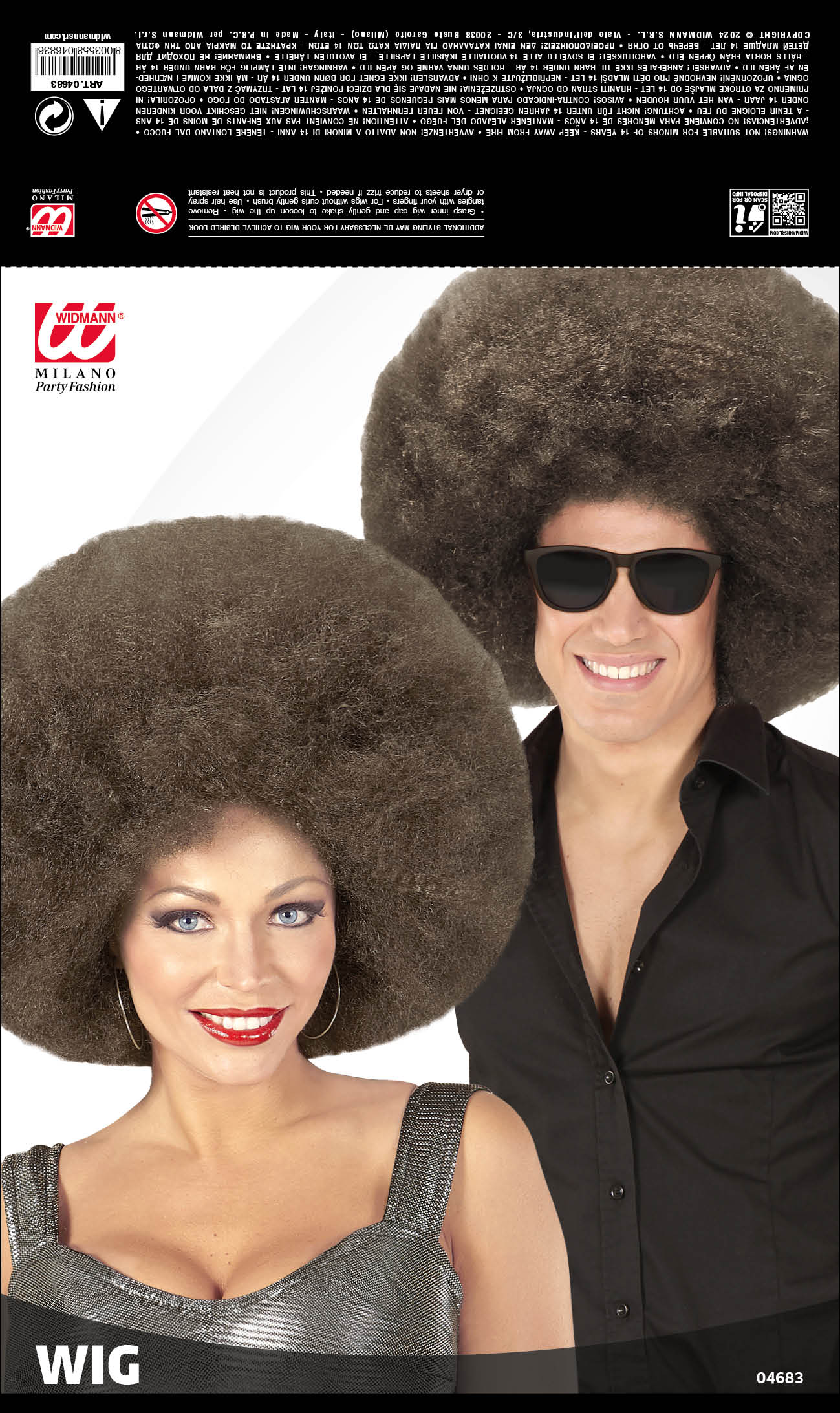 das-kost-mland-accessoires-riesen-afro-per-cke-braun-70er-jahre image 6