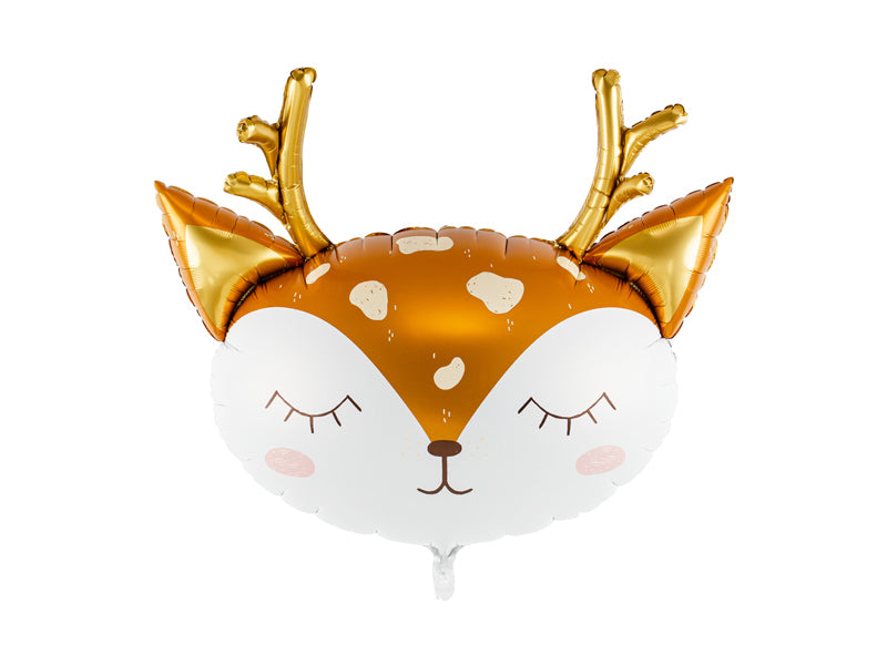 das-kost-mland-dekorationen-shape-folienballon-hirsch-73x64cm image 1