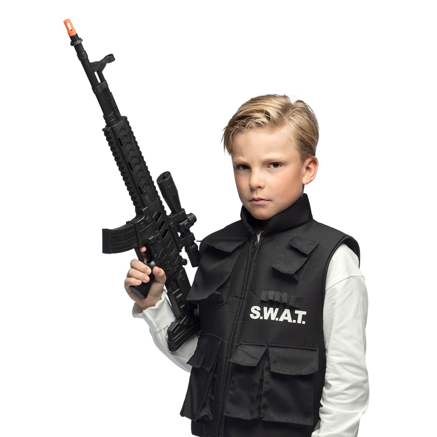 das-kost-mland-swat-spielzeuggewehr-schwarz-68-cm-polizei image 3