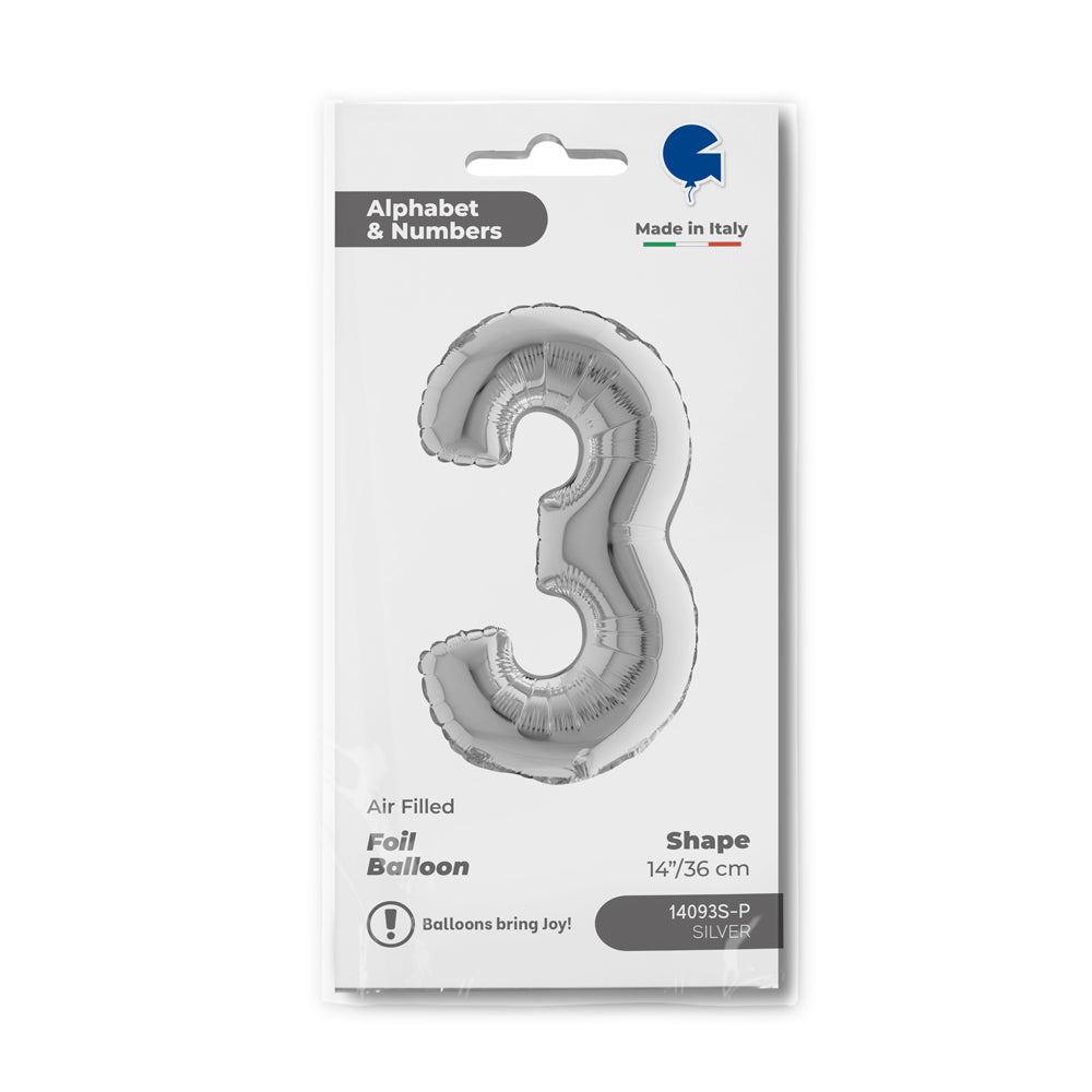 das-kost-mland-mini-zahlen-folienballon-silber-zahl-3-36cm image 2