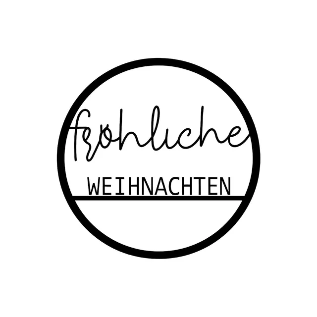 riffelmacher-10624-dekoring-fr-hliche-weihnachten-35-cm-schwarz image 1