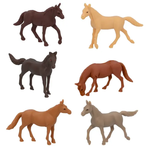 das-kost-mland-pferde-favours-set-pferdefiguren-6x6-cm-6-st-ck image 1