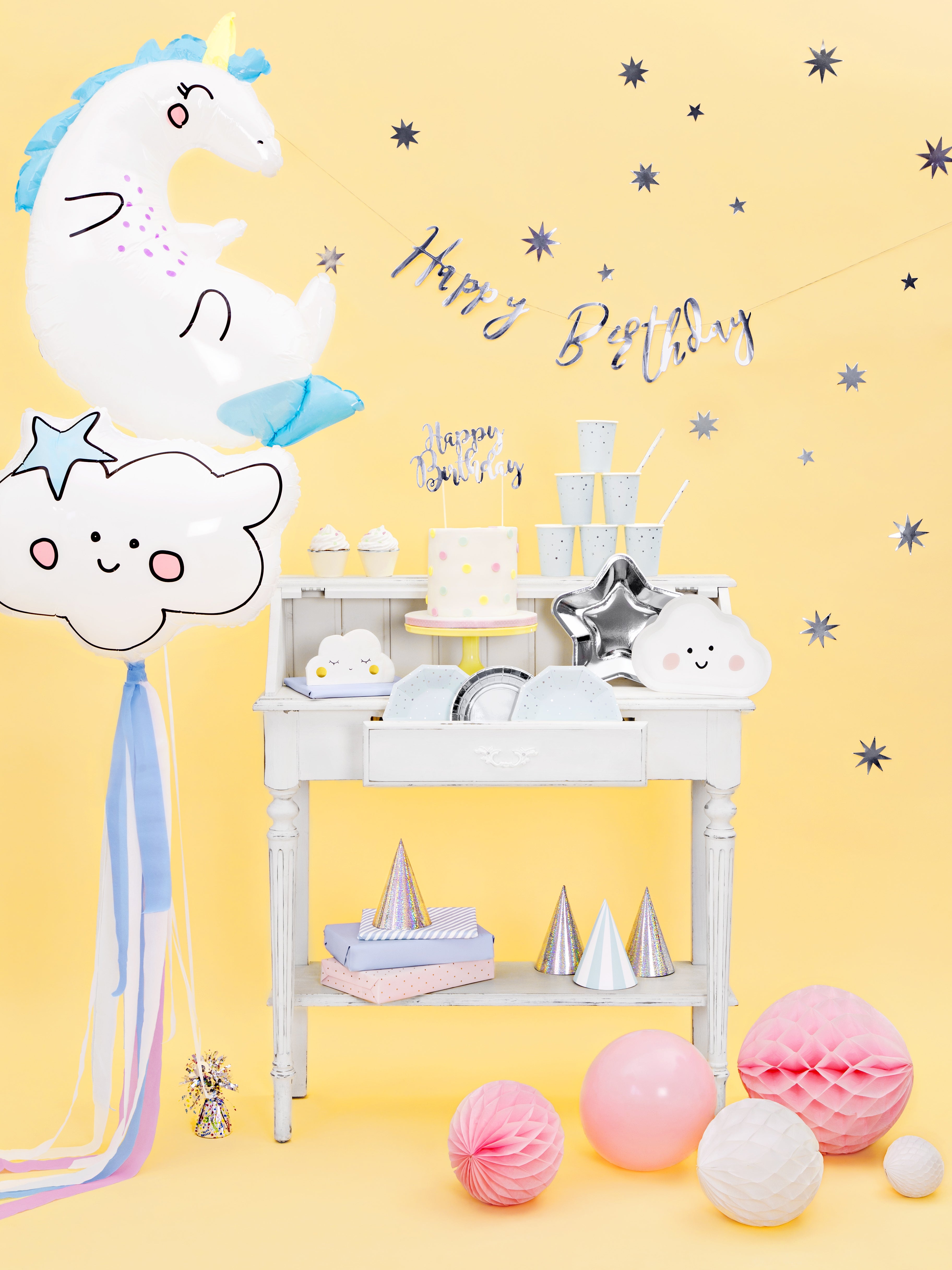 das-kost-mland-partyhut-holographic-silber-6-stk-partyh-te image 3