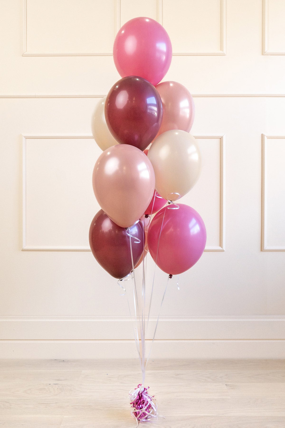 das-kost-mland-dekorationen-luftballon-set-10-stk-rosa-mix-30cm image 3