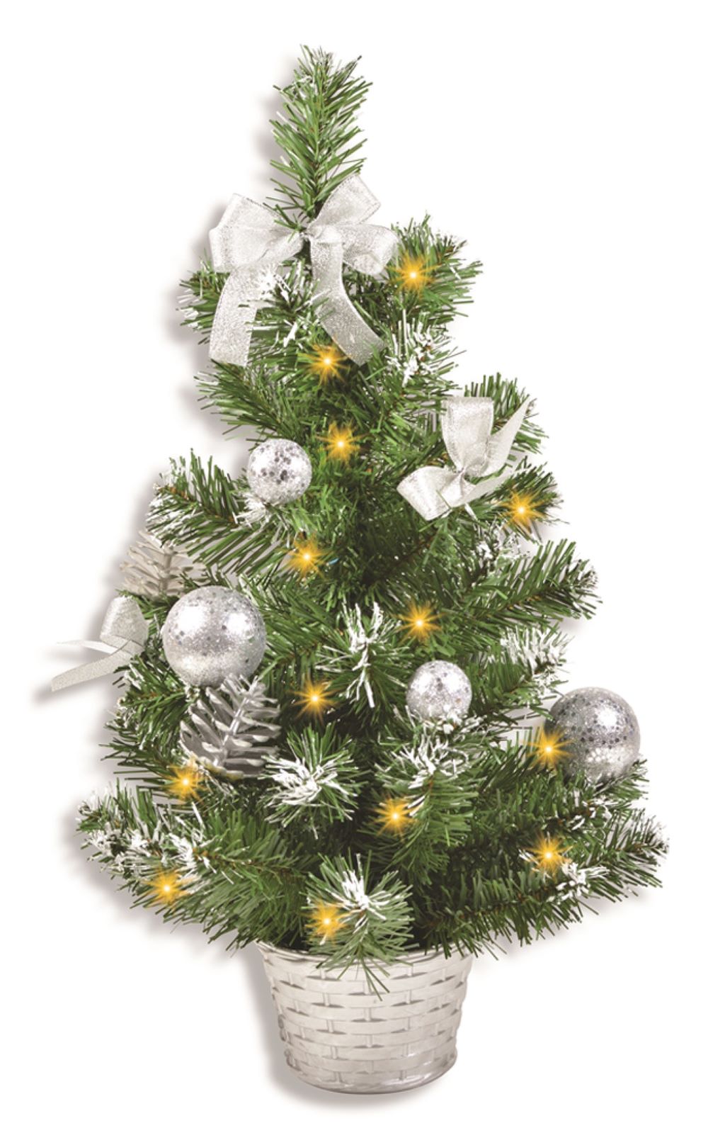 das-kost-mland-20258-mini-weihnachtsbaum-silber-50cm-mit-led image 1