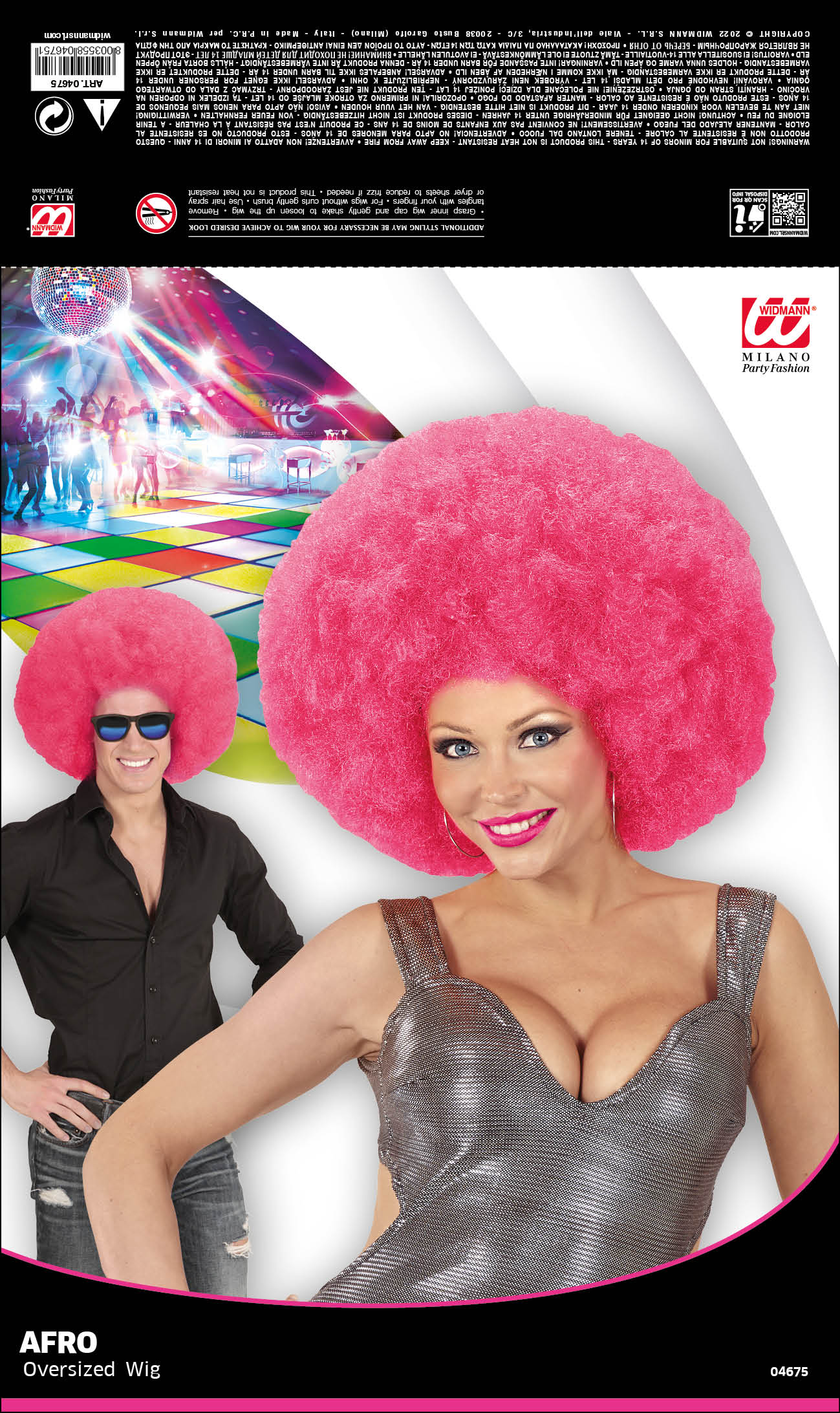 das-kost-mland-riesen-afro-per-cke-pink-f-r-erwachsene image 6