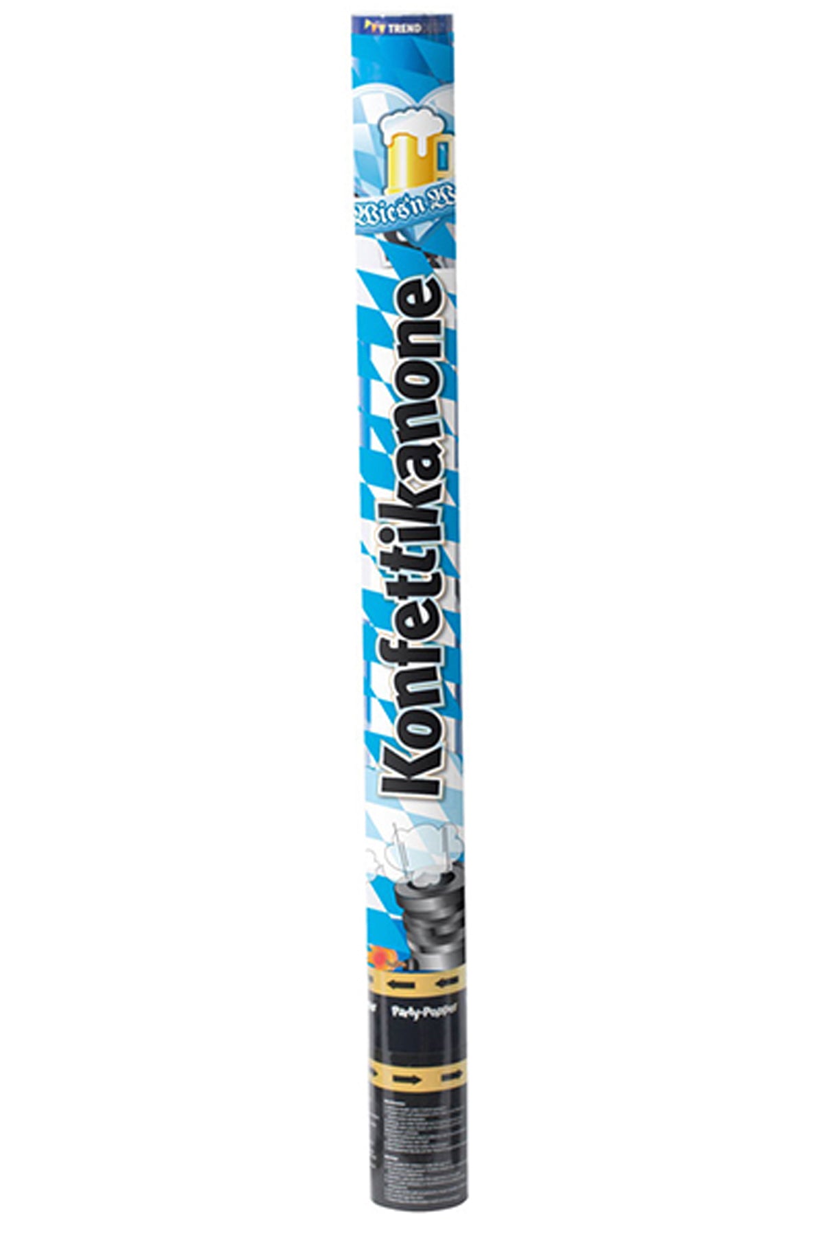 das-kost-mland-konfettishooter-bayern-wei-blau-60cm image 2