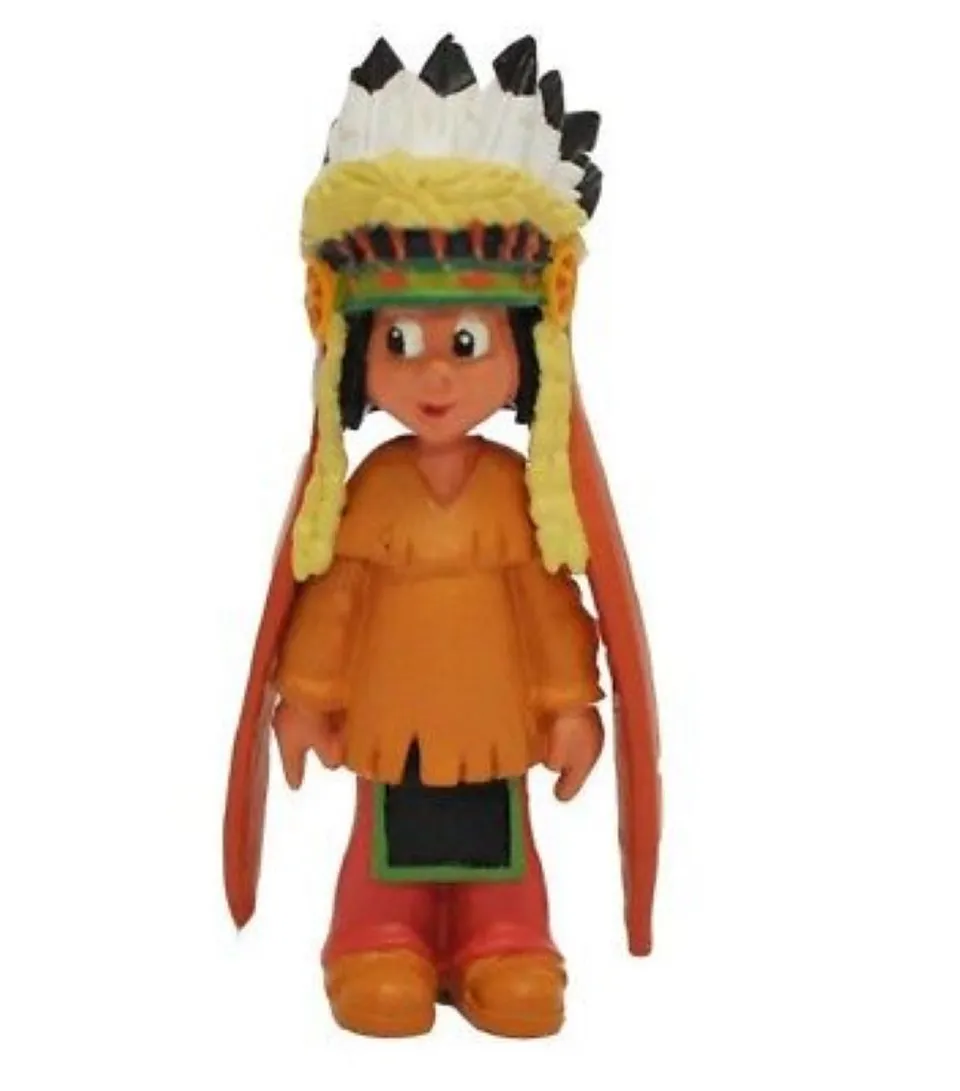 das-kost-mland-accessoires-figur-yakari-federschmuck-6cm-sammelfigur image 1