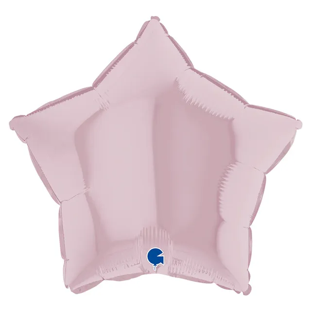das-kost-mland-stern-folienballon-pastell-rosa-46cm-uni image 1