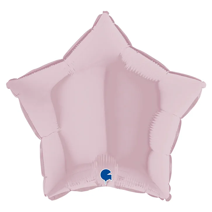 das-kost-mland-stern-folienballon-pastell-rosa-46cm-uni image 1