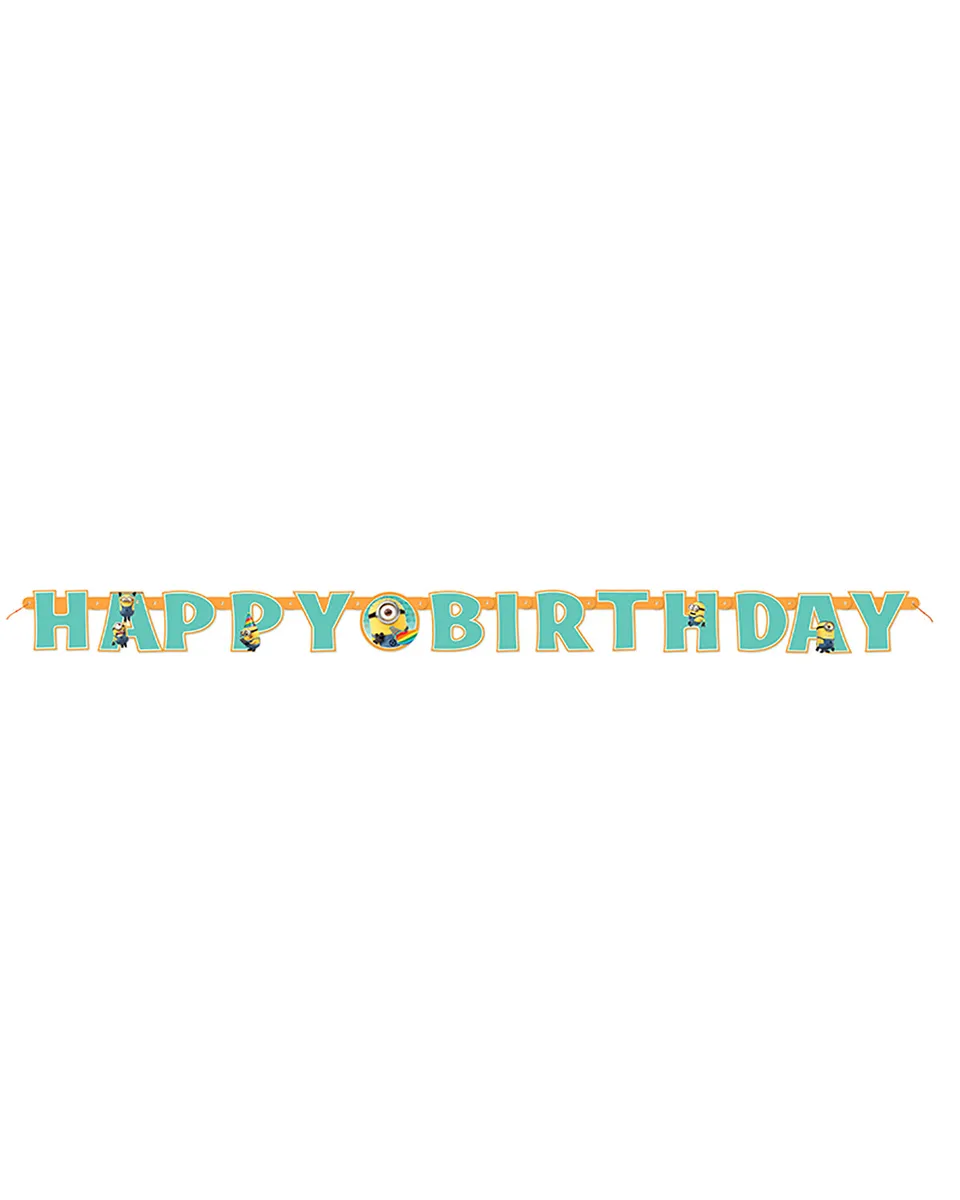 das-kost-mland-dekorationen-minions-girlande-happy-birthday-190cm image 1