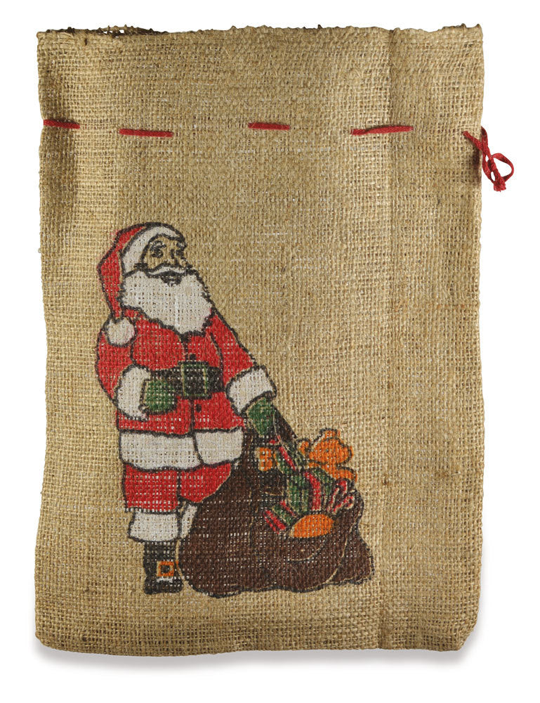 das-kost-mland-nikolaussack-jutesack-25x35cm-stern-rot image 6