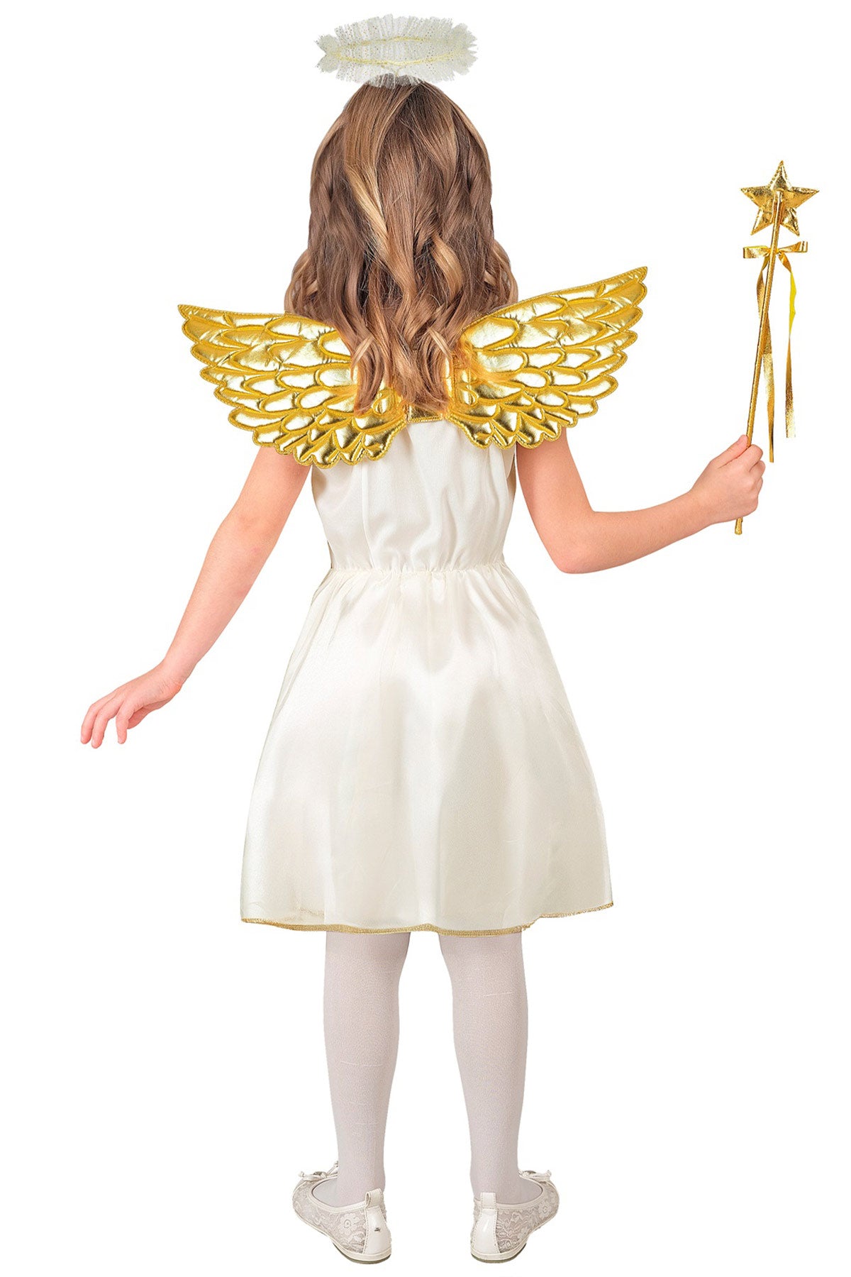 das-kost-mland-engel-kost-m-kinder-wei-gold-kleid-fl-gel-gr-116 image 2