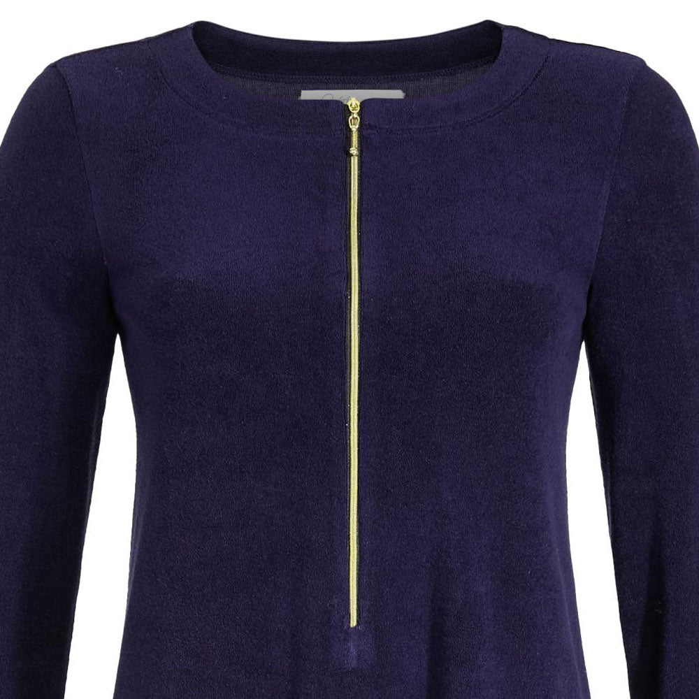 ringella-nicki-kleid-2573016-night-blau-reissverschluss-homewear image 2
