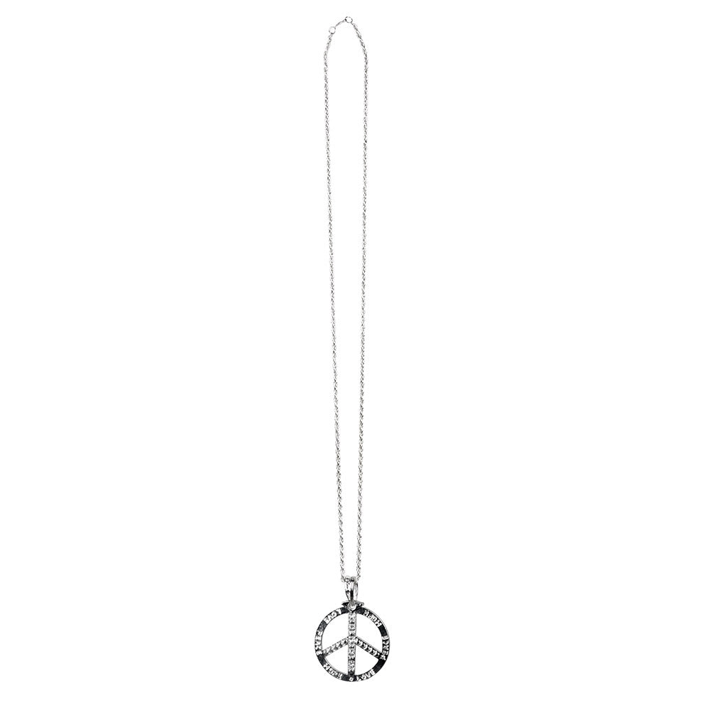 das-kost-mland-love-peace-hope-hippie-halskette-silber image 1