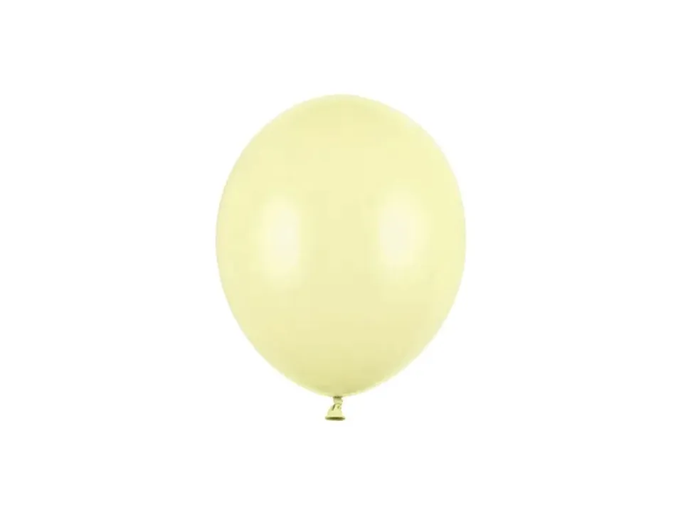 das-kost-mland-dekorationen-luftballons-uni-pastell-light-yellow-100stk image 1