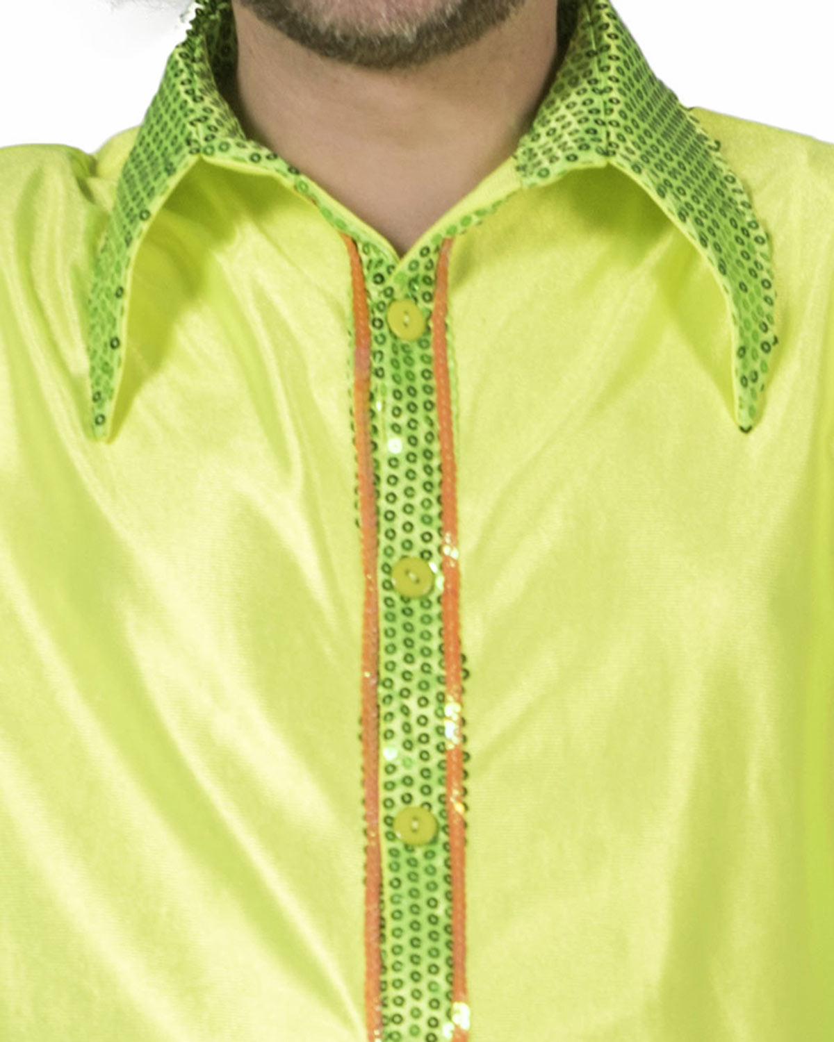 das-kost-mland-brasilianer-samba-hemd-herren-neon-gelb image 3
