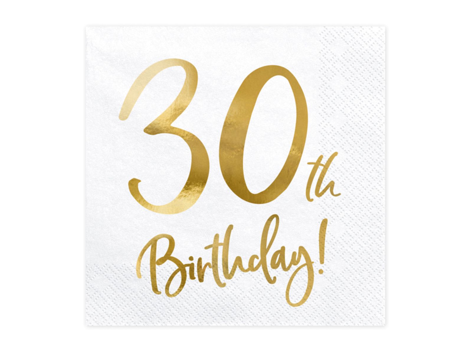 das-kost-mland-birthday-gold-servietten-30-20-st-ck-33x33cm-gold image 1