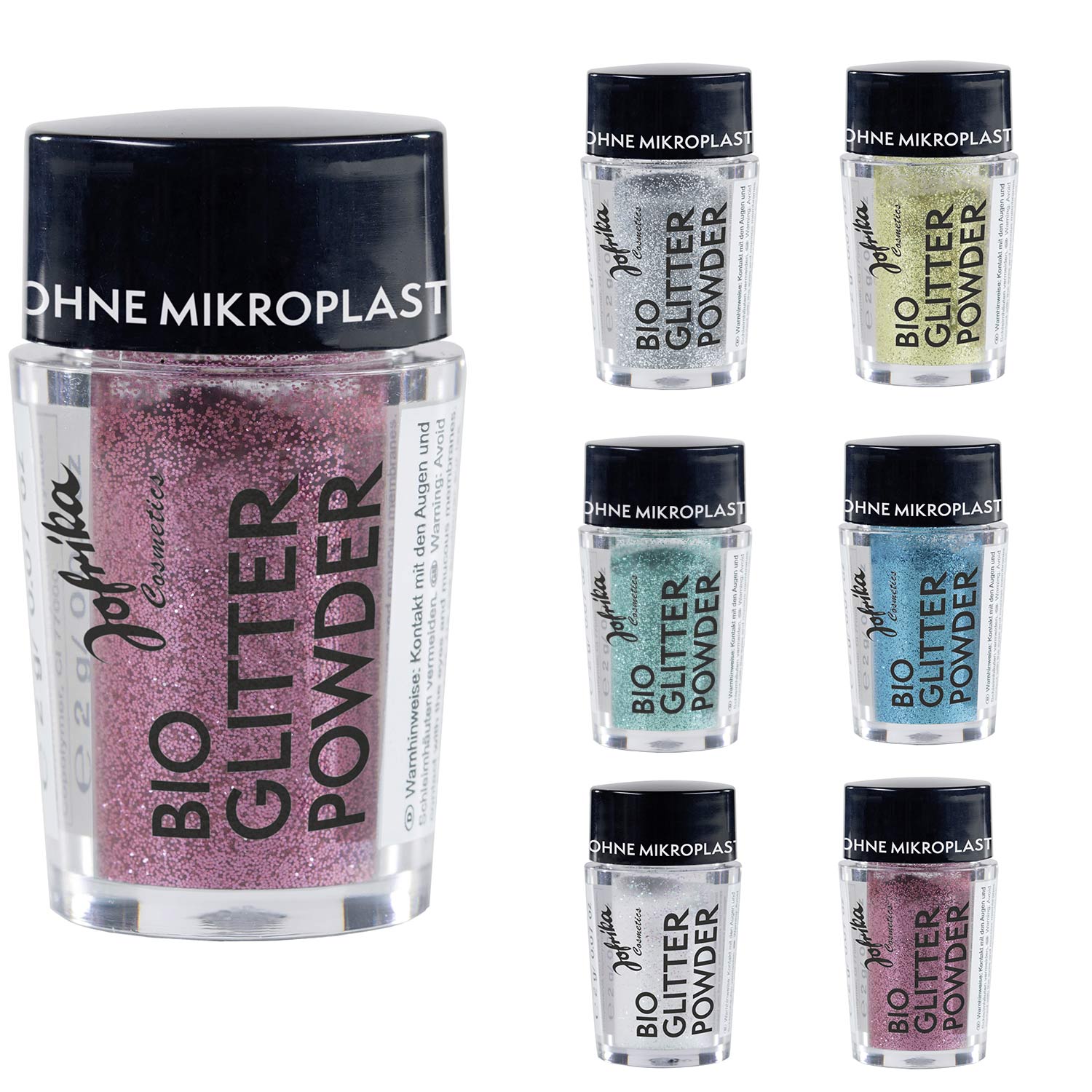 jofrika-bio-glitter-powder-streudose-2g-silber image 1