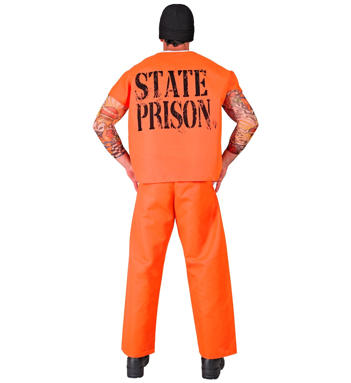 das-kost-mland-herren-str-fling-kost-m-orange-mit-bart image 4