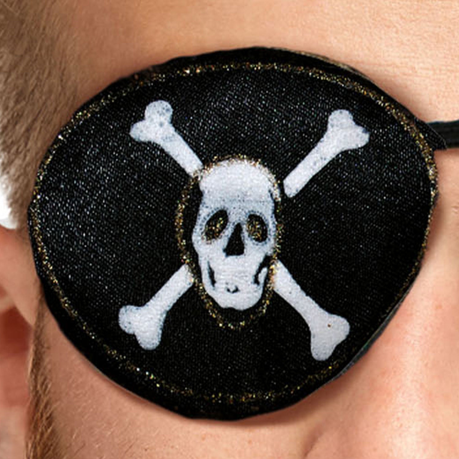 das-kost-mland-totenkopf-piraten-set-2-tlg-augenklappe-ohrring image 3