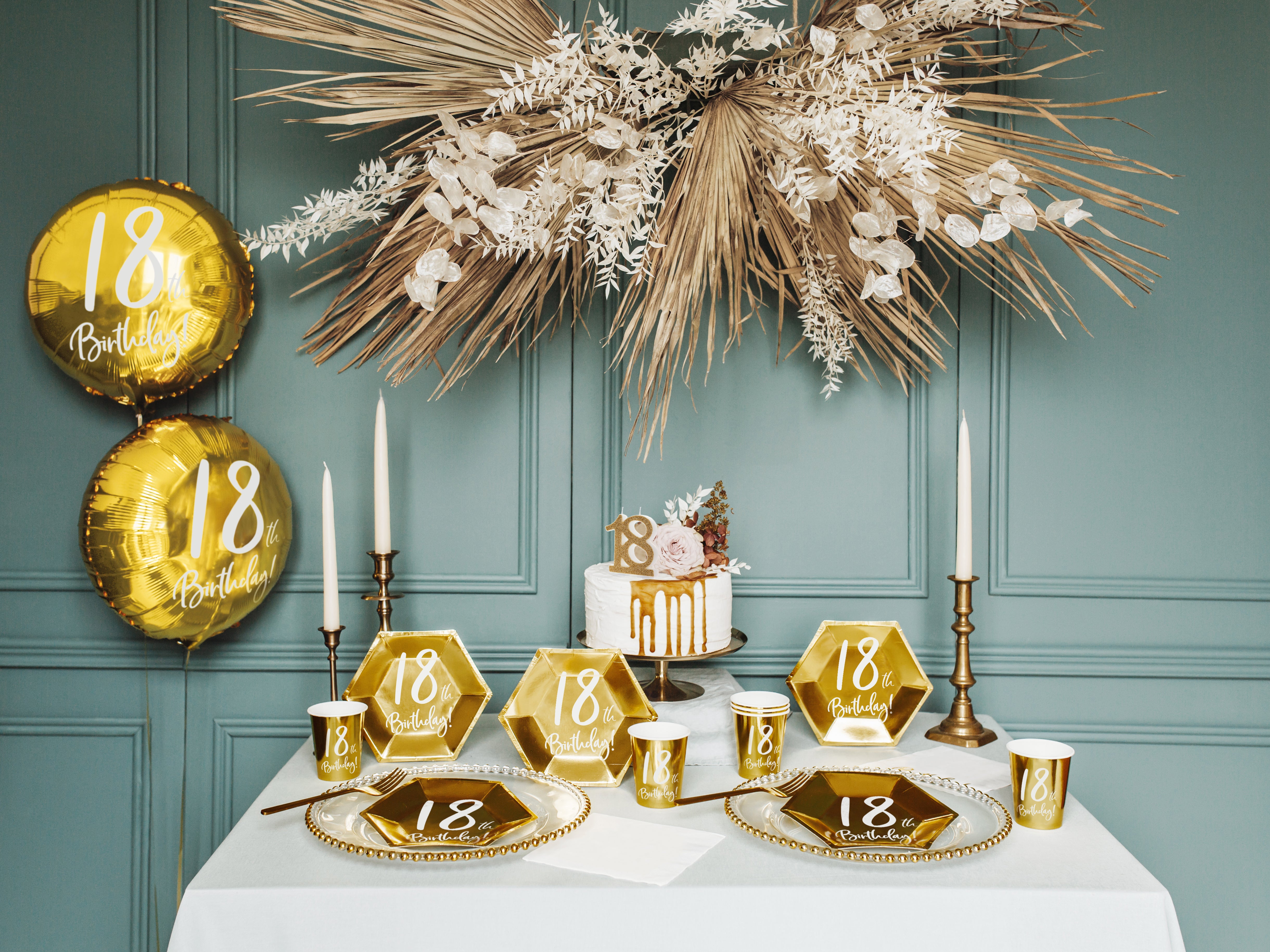 das-kost-mland-dekorationen-folienballon-18th-birthday-gold-46-cm image 5