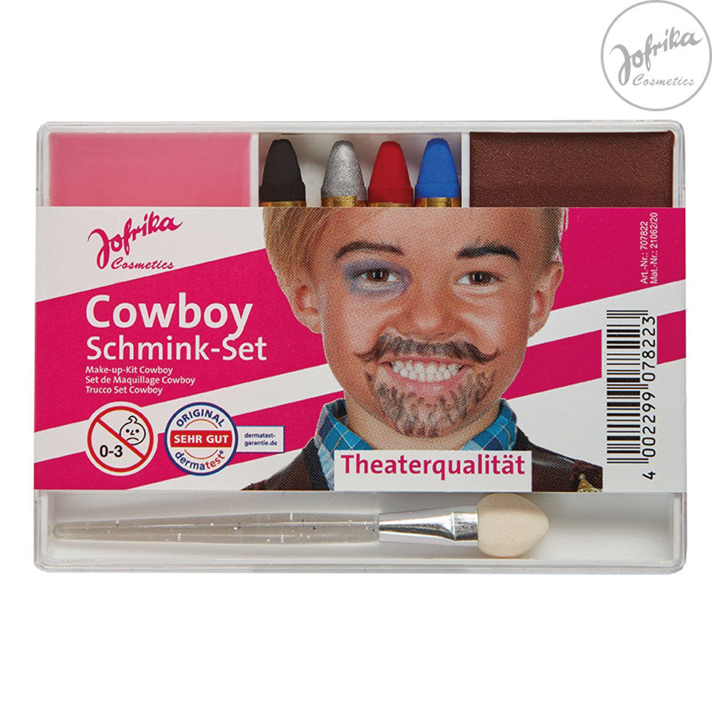 jofrika-cowboy-karneval-schmink-set-707822-theater-qualit-t image 1
