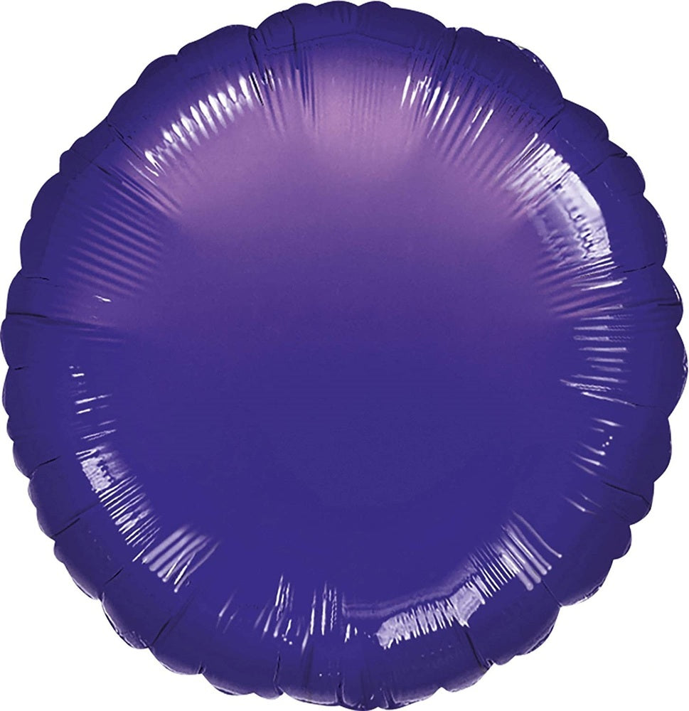 das-kost-mland-violet-metallic-folienballon-43cm-lila image 1