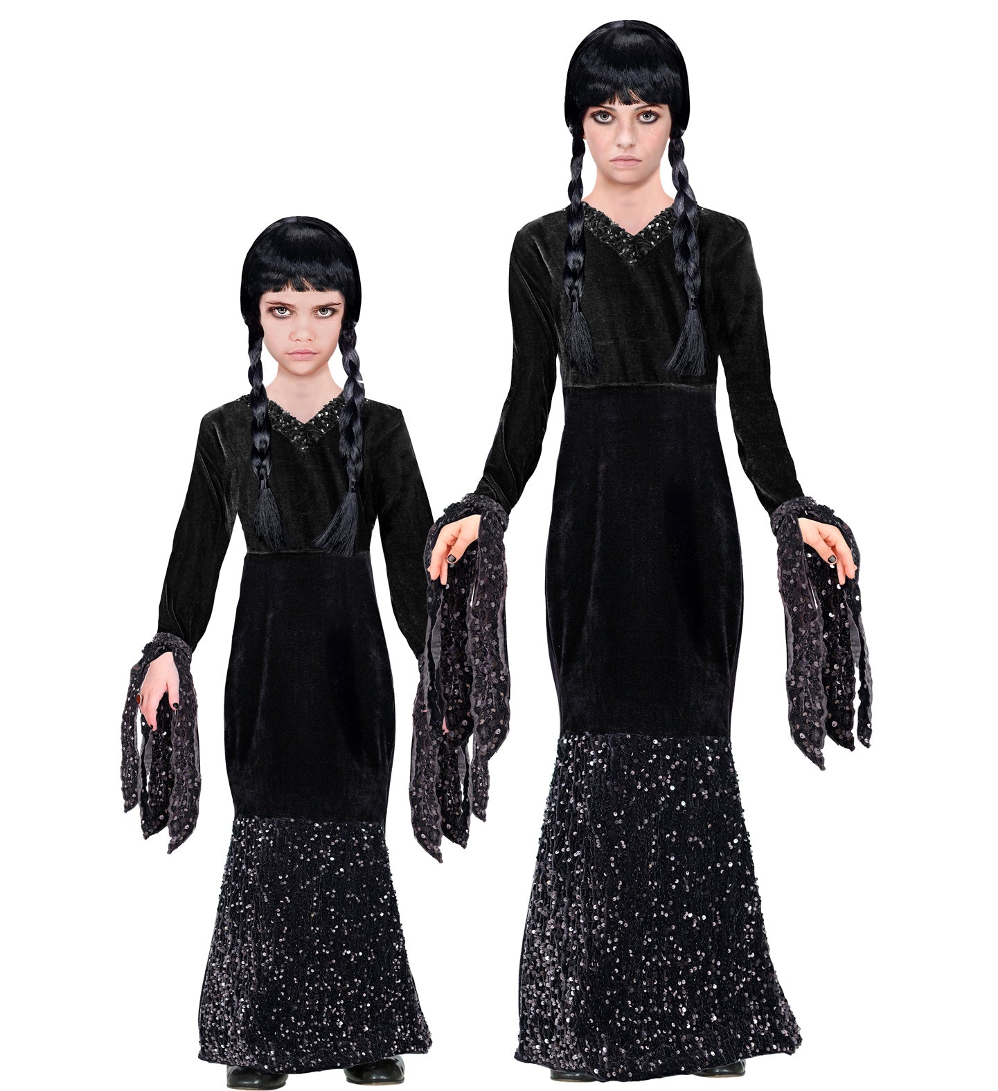dark-girl-kinderkost-m-glamour-abendkleid-schwarz-128 image 3