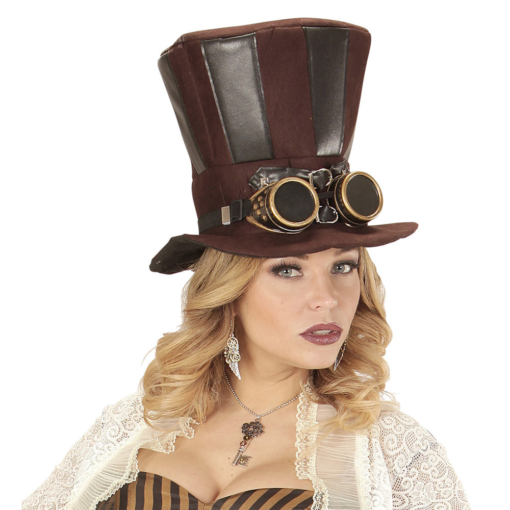 das-kost-mland-accessoires-steampunk-ohrringe-fl-gel-silber-gold image 3