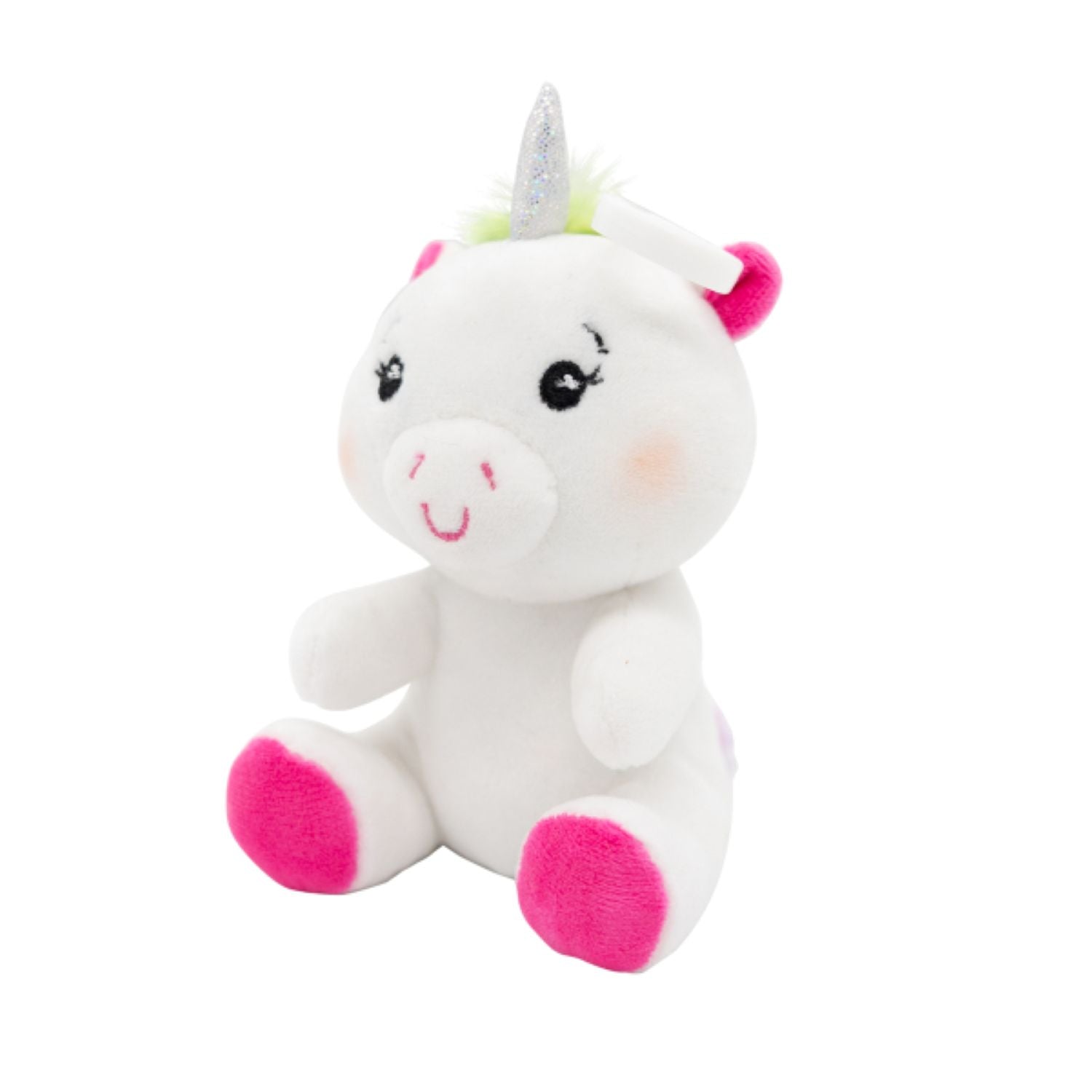 das-kost-mland-dekorationen-einhorn-pl-schtier-ballongewicht-90g-11cm image 1