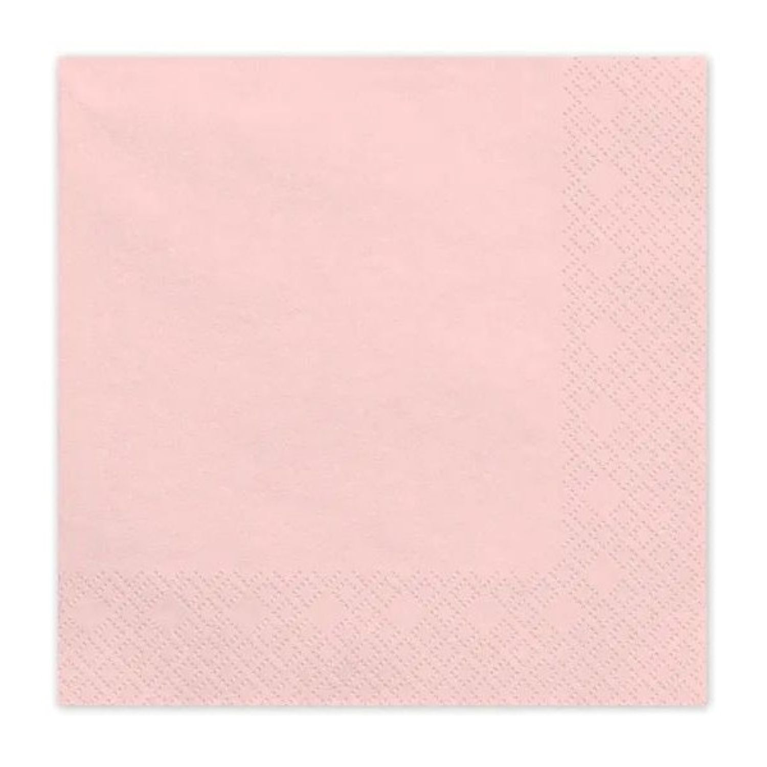 das-kost-mland-dekorationen-servietten-uni-rosa-20-st-ck-33x33cm image 1