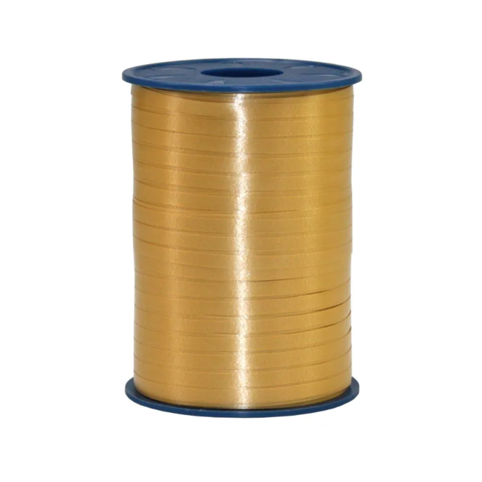 goldina-loy-polyband-geschenkband-5-mm-500-m-gold-matt image 1