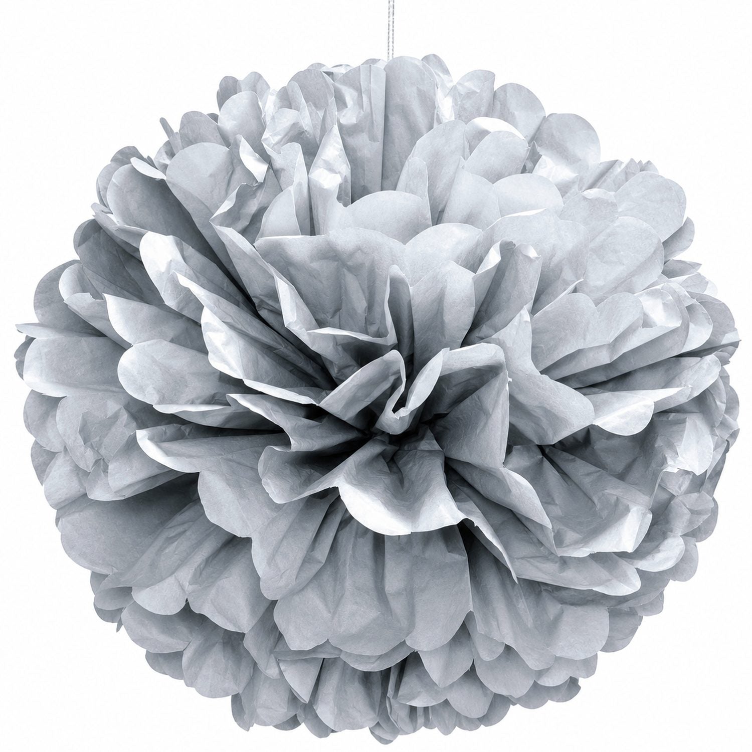 das-kost-mland-wabenball-fluffy-40-cm-silber image 1