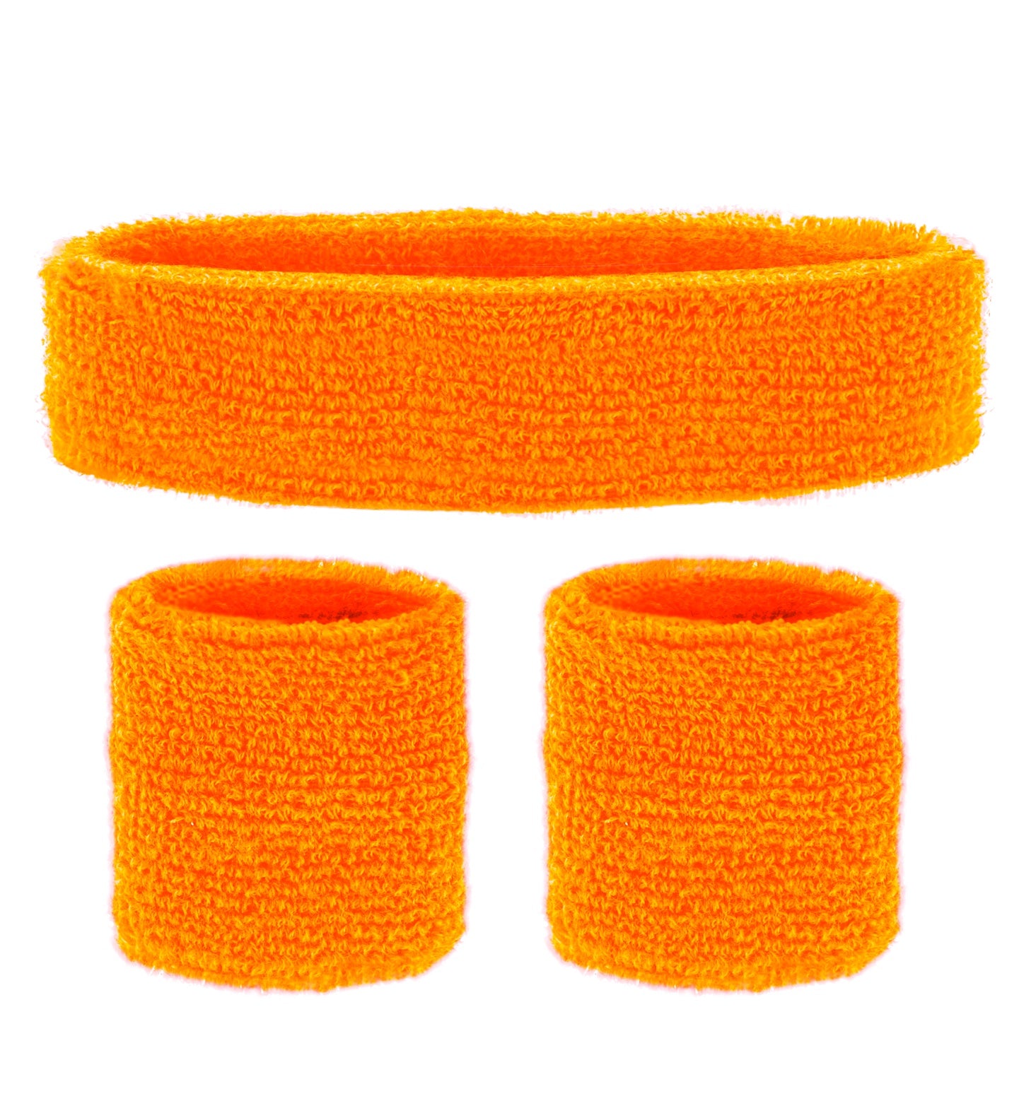 schwei-b-nder-set-3-tlg-neonorange-80er-disco image 1